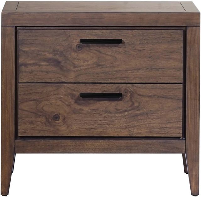Modus Furniture Boracay Wild Oats Brown Nightstand-2