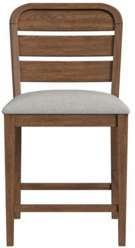 Elements International Glinda Brown Counter Stool-3