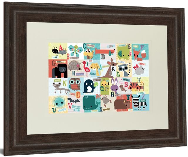 Classy Living Julian Phillips Animal Abc Wall Art-3