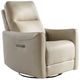 Liberty Furniture Remi Istria Khaki Leather Single Glider Power Recliner-0
