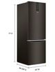 Whirlpool® 24" 12.7 Cu. Ft. Black Stainless Steel Bottom Freezer Refrigerator-2