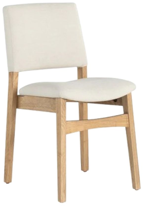 Transformer Table Transformer Creamy/Scandinavian Oak Stackable Dining Chair-0