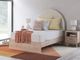 Signature Design by Ashley® Arloster Tan/White Full Upholstered Panel Bed-5
