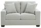 Signature Design by Ashley® Amesley Smoke Loveseat-1