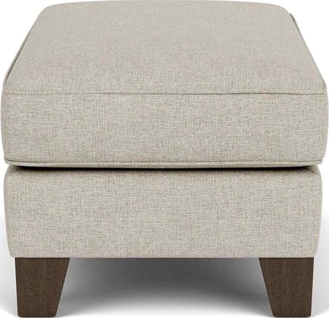 Flexsteel® Sullivan Silver Driftwood Ottoman-2