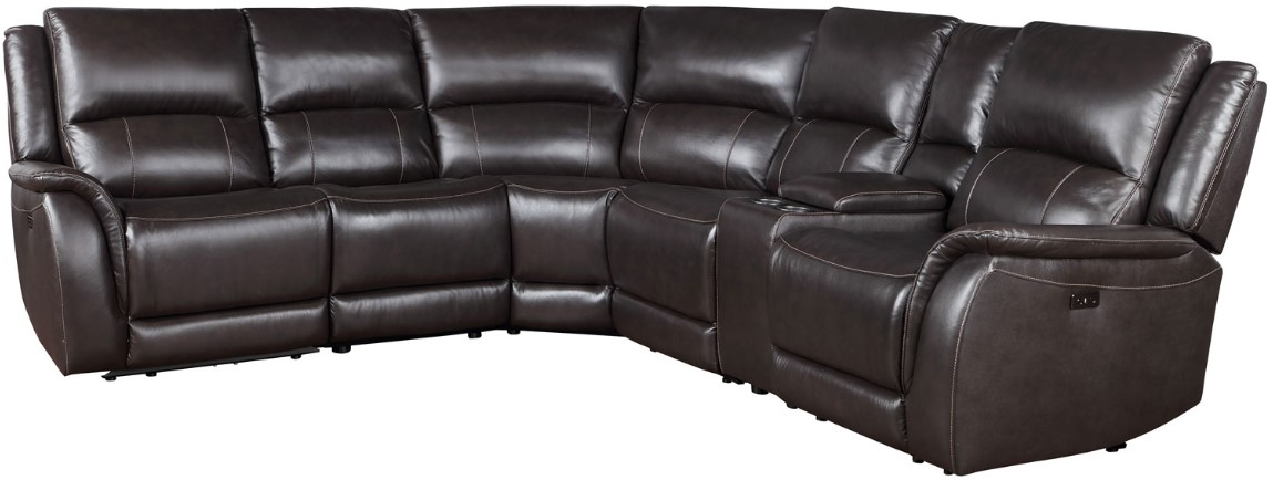 Steve Silver Co. Alexandria 6-Piece Chocolate Power Reclining