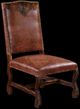 Horizon Home® Montecristo Brown Cowhide Dining Side Chair-0
