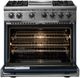 Viking® 5 Series 36" Slate Blue Pro Style Dual Fuel Range with 12" Griddle-1
