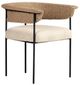 Four Hands Carrie Fabric/Metal Outdoor Dining Chair-0