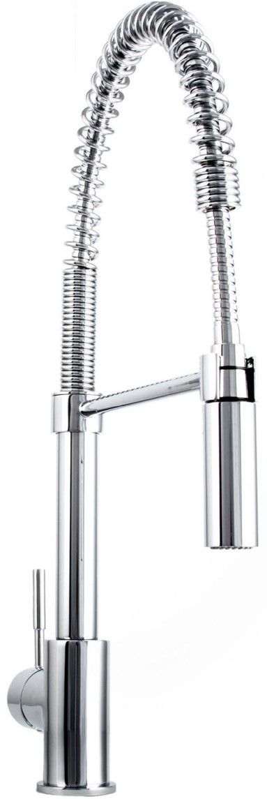 ZLINE Sierra Chrome Pull Down Spring Single Handle Kitchen Faucet-0
