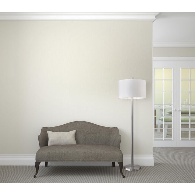Adesso® Boulevard Brushed Steel Floor Lamp-1