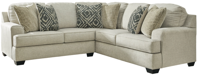 Benchcraft® Wellhaven 2-Piece Linen Right-Arm Facing Sectional-0