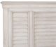 Magnussen Home® Newport Alabaster Queen Shutter Panel Headboard-4