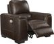 Signature Design by Ashley® Alessandro Walnut Power Recliner with Adjustable Headrest-3