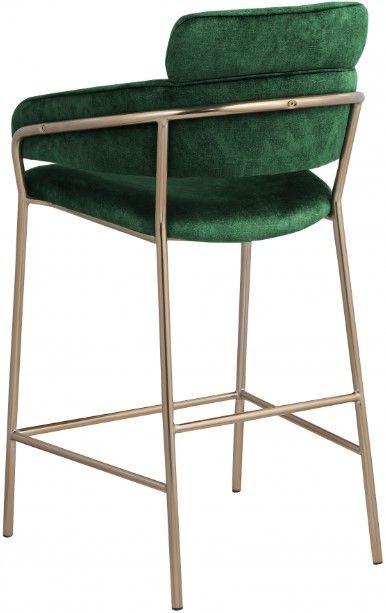 Meridian Furniture Yara Green Counter Stool-2