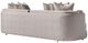 Michael Amini® Carmela Mansion Almond/Gold Sofa-4