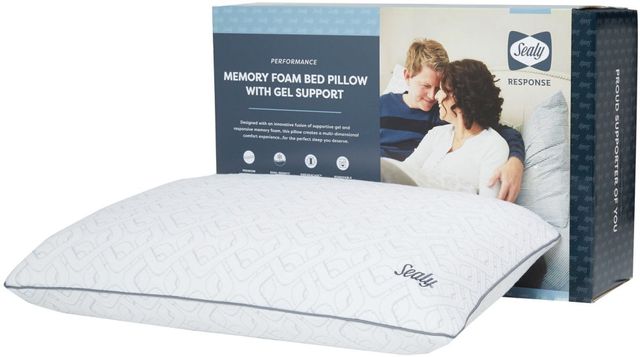 Sealy Sealy Premium Memory Foam Pillow with Support Gel Standard Pillow