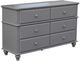 Cottage Creek Furniture Abacoa Grey Dresser-0
