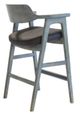 Nest Home Collections Wagner Black Faux Leather Bar Chair-4