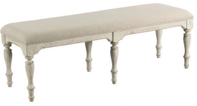 Kincaid® Weatherford Cornsilk Belmont Dining Bench-0