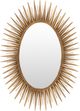 Surya Nihal Gold Wall Mirror-0