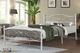 Titus Furniture White 54" Full Metal Bed-1