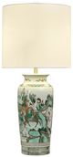 Harp & Finial® Roscoe Chinese Landscape Table Lamp-1