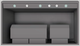 Vent-A-Hood® 48" Gunsmoke Wall Hood-2