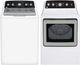 GE® White Top Load Washer & Gas Dryer Laundry Pair-0