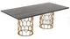 VIG Furniture Modrest Natalie Black/Bronze Dining Table-0