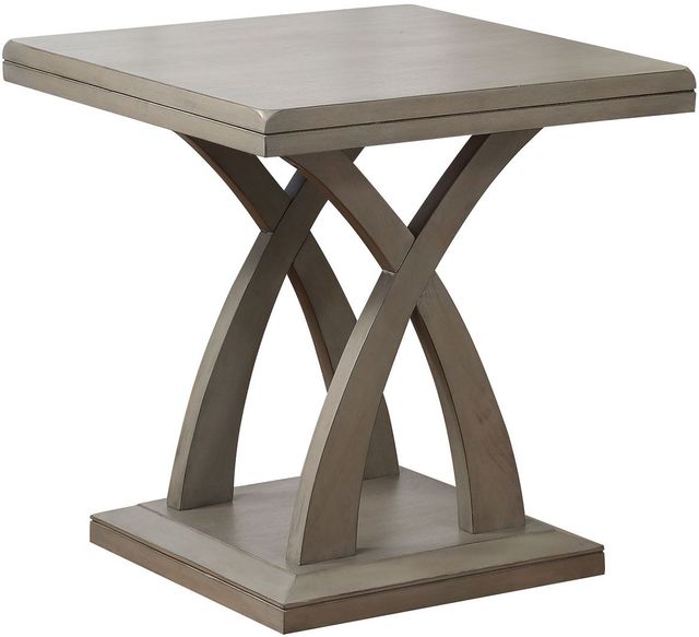Steve Silver Co. Jocelyn Gray End Table-0