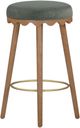 TOV Furniture Oodle Green/Light Walnut Bar Stool-1