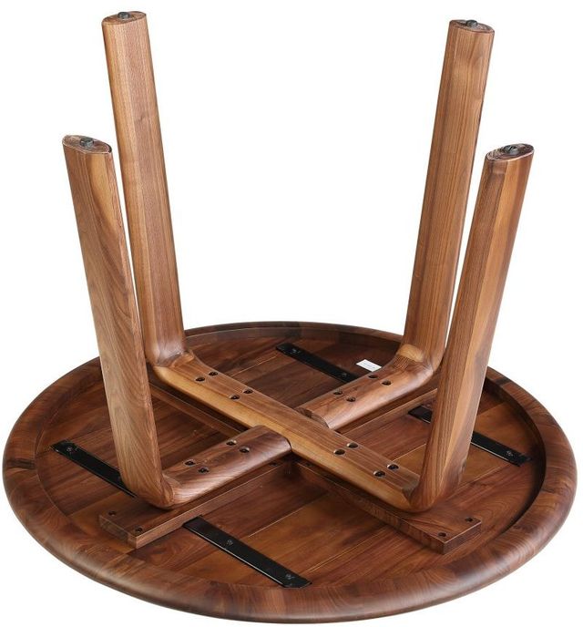Moe's Home Collection Malibu Walnut Round Dining Table-3