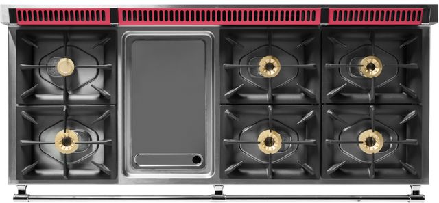 Viking® Tuscany 66” Valentine Pro Style Dual Fuel Range with Griddle-3