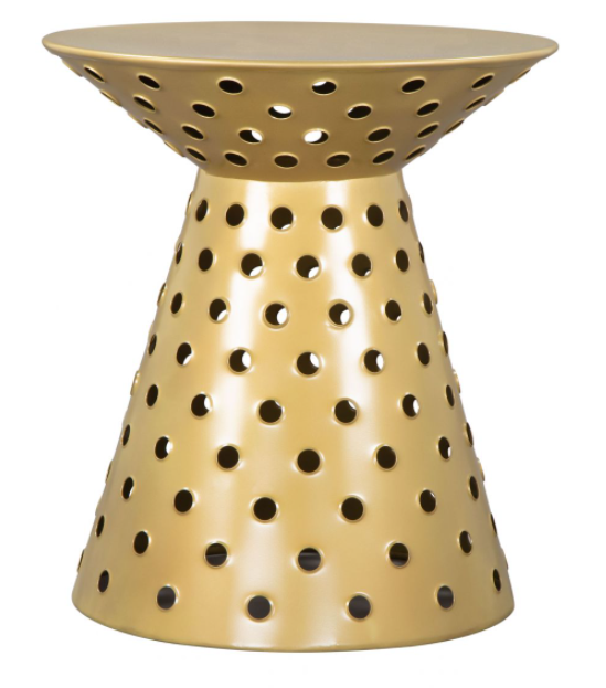Zuo® Modern Proton Gold Side Table-1