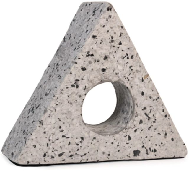 Signature Design by Ashley® Setehen Black/White Triangular Sculpture-1