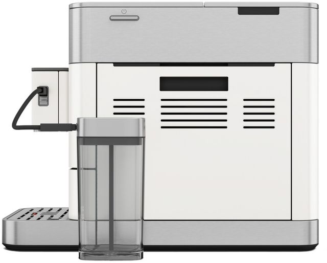 KitchenAid® KF7 Porcelain White Fully Automatic Espresso Machine-2