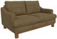 International Furniture Direct Olimpia Brown 60" Loveseat-0