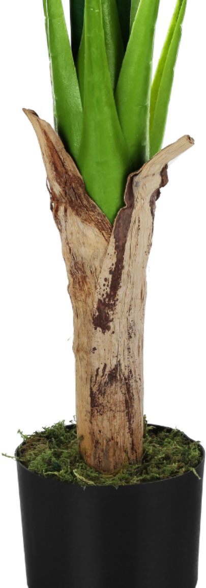 Monarch Specialties Inc. Green/Black 43" Artificial Potted Banana Tree-1