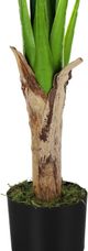 Monarch Specialties Inc. Green/Black 43" Artificial Potted Banana Tree-1