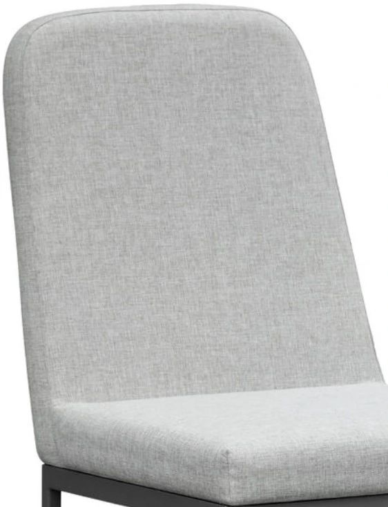 Intercon Navarro Gray/Mocha Fabric/Metal Outdoor Barstool-1
