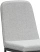Intercon Navarro Gray/Mocha Fabric/Metal Outdoor Barstool-1