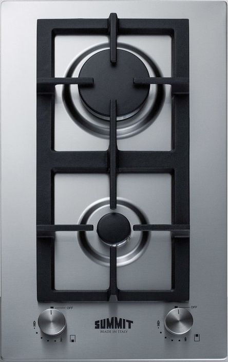 Summit® 12" Stainless Steel Propane Gas Cooktop-0