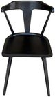 Forty West Dermott 2-Piece Black Dining Chair Set-1