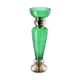 A & B Home Green/Silver 6" Flower Vase-0