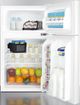 Summit® 19" 3.2 Cu. Ft. White Compact Top Freezer Refrigerator-2