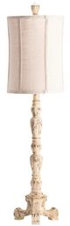 Crestview Collection Roche Beige/Off-White Table Lamp-0