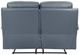 Homelegance® Hancock Blue Double Manual Reclining Loveseat-3