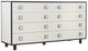 Bernhardt Silhouette Eggshell/Onyx Dresser-0