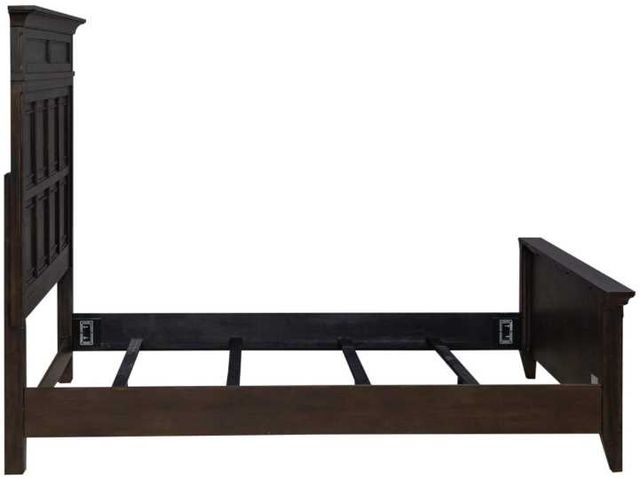 Liberty Furniture Paradise Valley Saddle Brown Queen Panel Bed-3